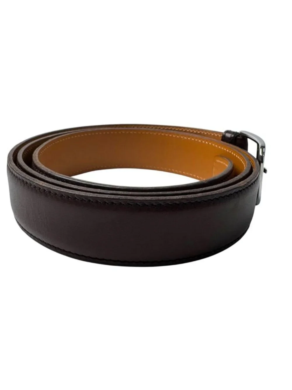 Hermes Belt Roman Silver Leather ⬜